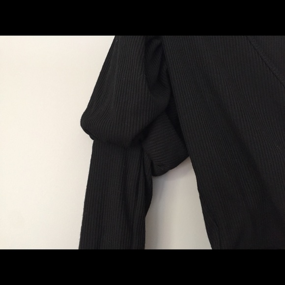 NWT Nastygal Sleeve It To Me Ribbed Bodysuit - Picture 6 of 11